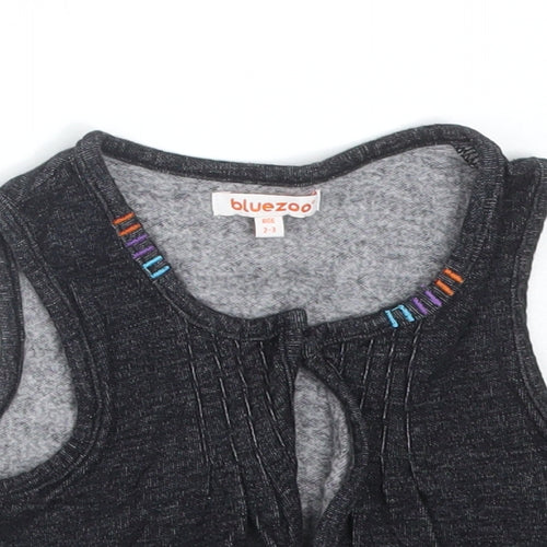 Blue Zoo Boys Black   Jacket Waistcoat Size 2-3 Years