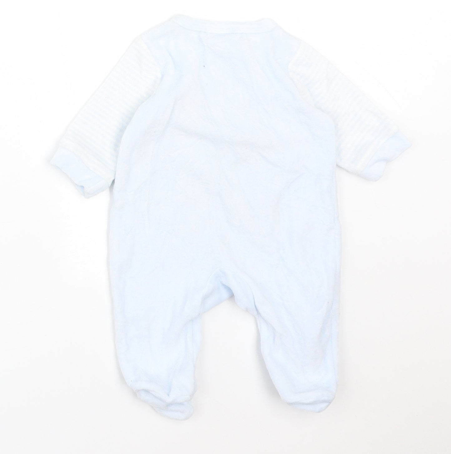 BOO BEAR Boys Blue Solid Cotton  One Piece Size Newborn   - MY LITTLE DINO