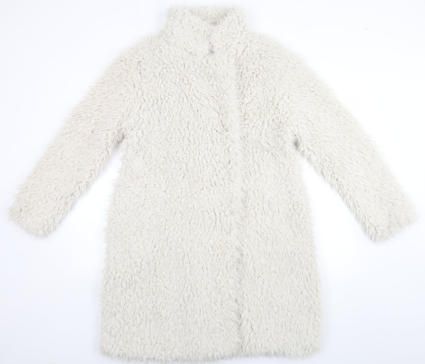 Atmosphere Womens White   Overcoat Coat Size 16