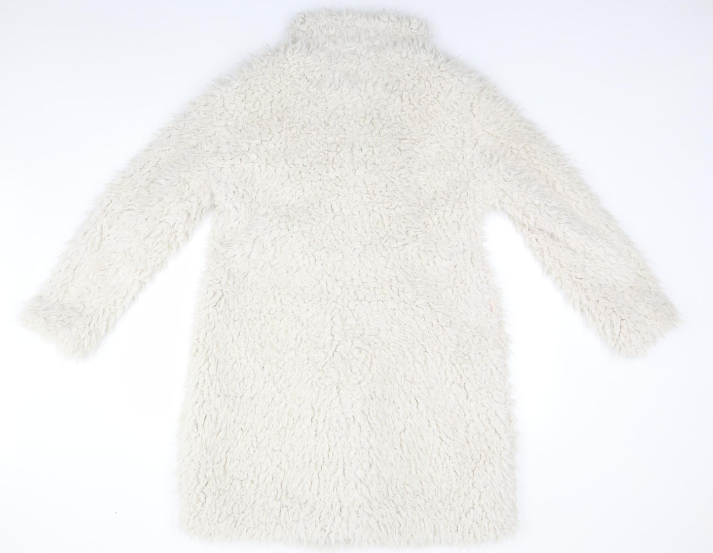 Atmosphere Womens White   Overcoat Coat Size 16