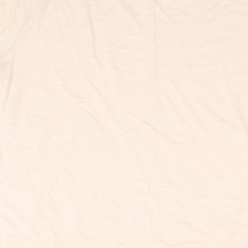 Laura Ashley Womens Orange  Viscose Basic T-Shirt Size 12 Round Neck