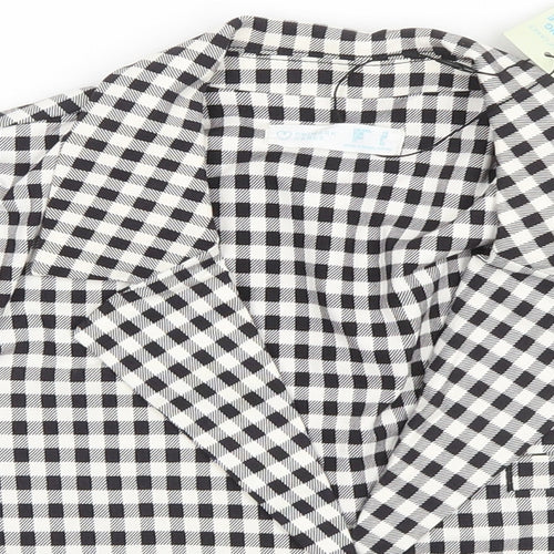 Primark Womens White Check  Jacket  Size 10