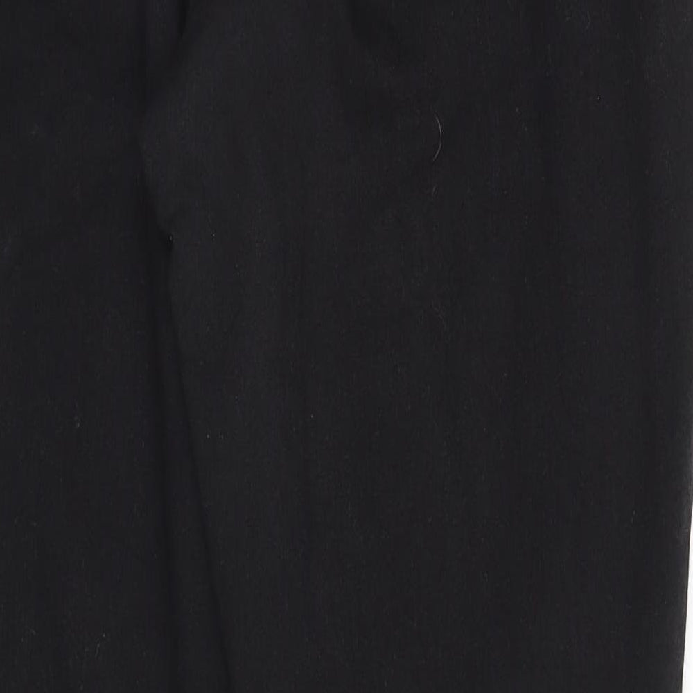 VERO MODA Womens Black  Cotton Straight Jeans Size 32 in L32 in Regular