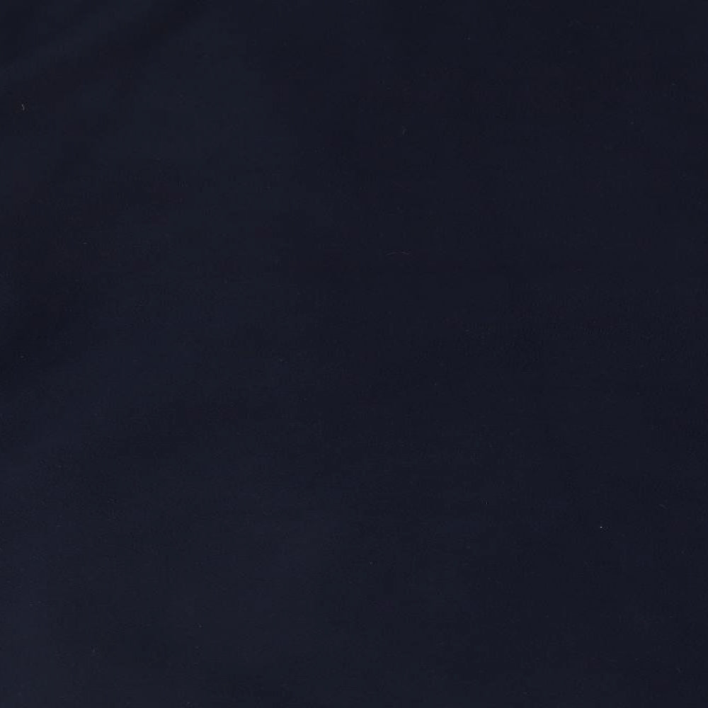 Cotton Traders Mens Blue High Neck  Polyester Full Zip Jumper Size 2XL