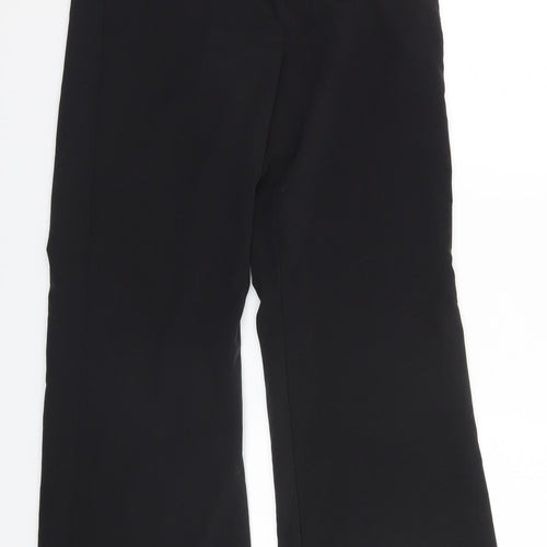 New Look Womens Black  Polyester Trousers  Size 12 L28 in Regular