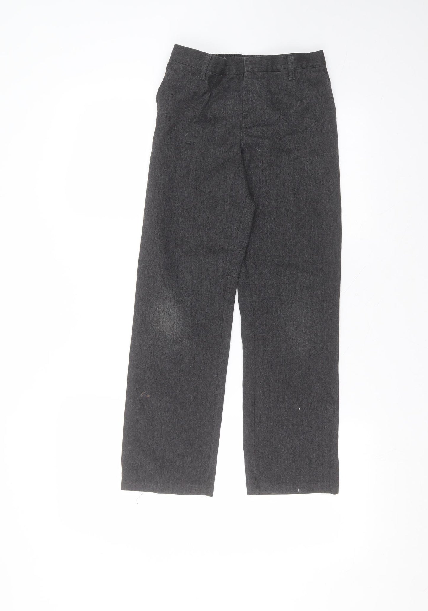 George Boys Black  Polyester Dress Pants Trousers Size 9-10 Years  Regular