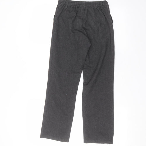 George Boys Black  Polyester Dress Pants Trousers Size 9-10 Years  Regular