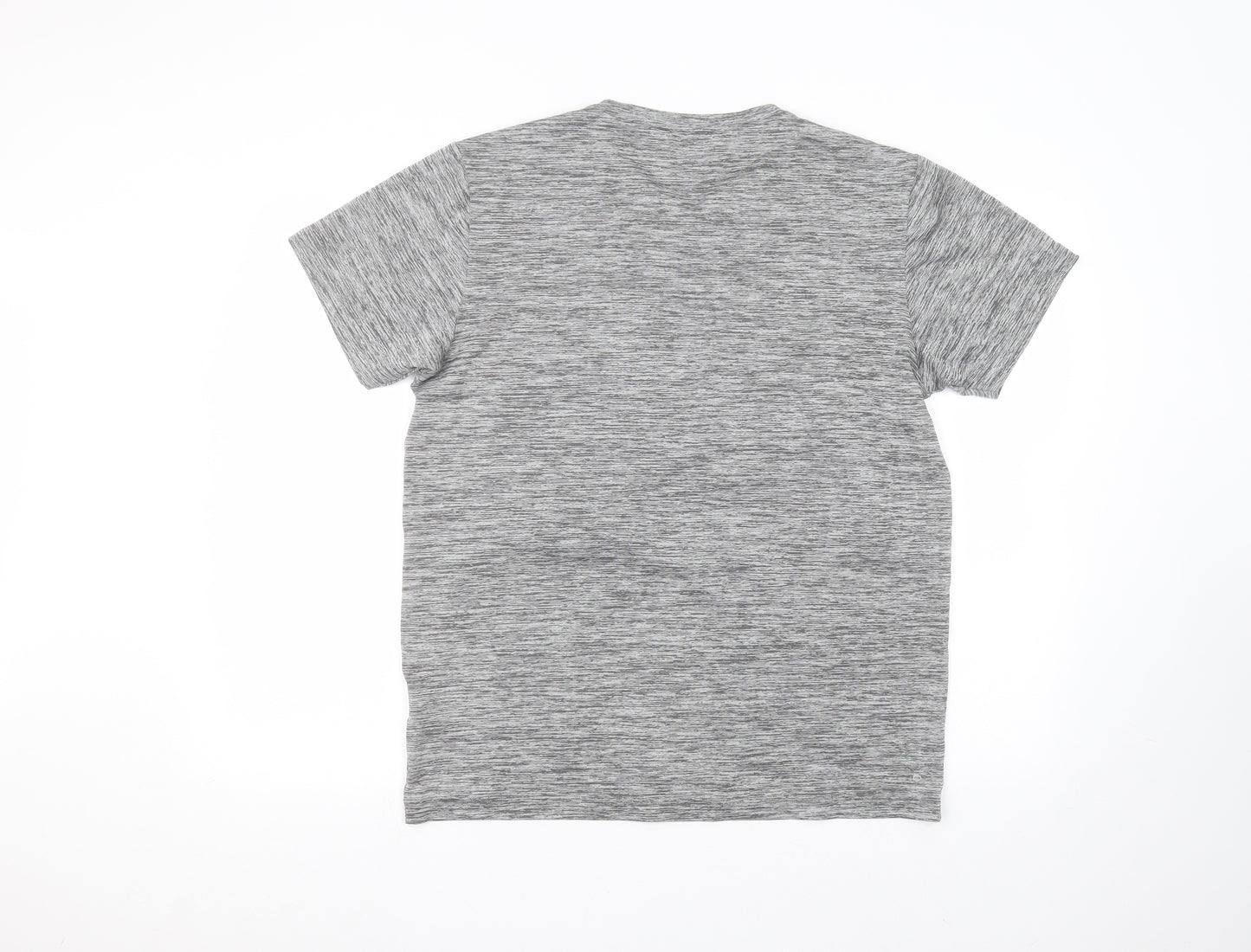 Stadium Mens Grey  Polyester  T-Shirt Size L Round Neck