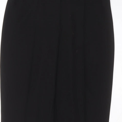 Busy Womens Black  Polyester Trousers  Size 14 L29 in Regular