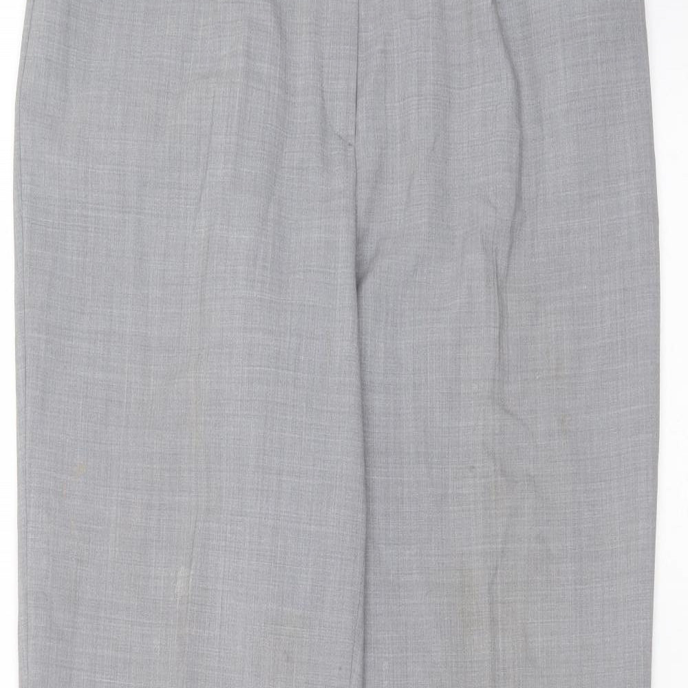 wichele Womens Grey  Polyester Trousers  Size 16 L28 in Regular