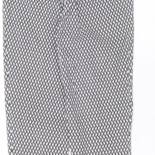 Gap Womens White  Cotton Trousers  Size 10 L24 in Regular