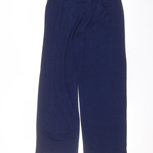 julipa Womens Blue  Polyester Trousers  Size 12 L27 in Regular