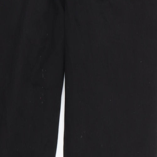 Primark Mens Black  Cotton Dress Pants Trousers Size 32 in L32 in Regular