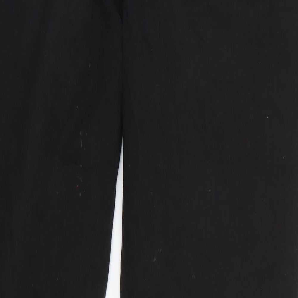 Primark Mens Black  Cotton Dress Pants Trousers Size 32 in L32 in Regular