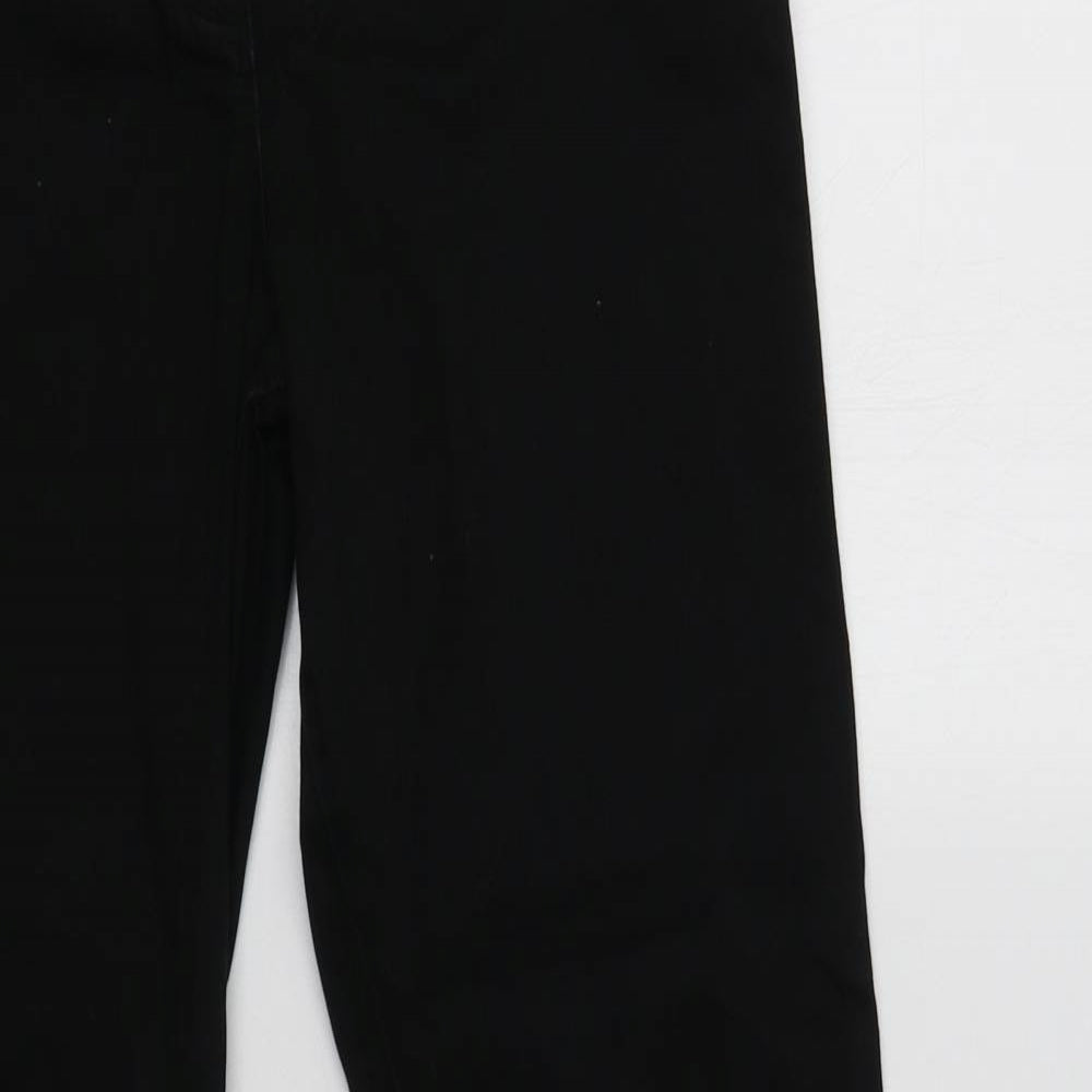 George Womens Black  Cotton Skinny Jeans Size 10 L29 in Regular