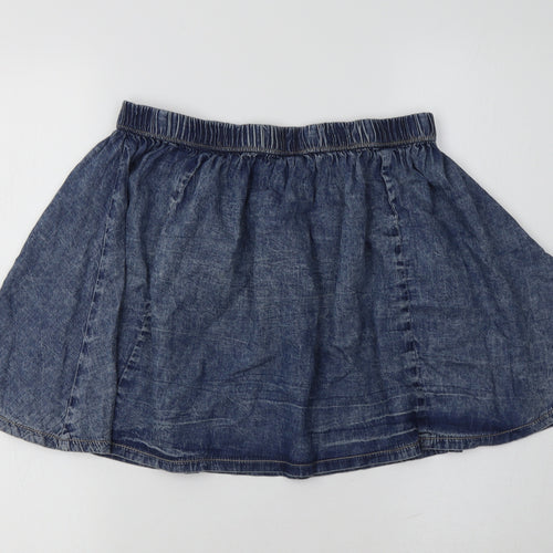 Primark Womens Blue  Cotton Mini Set Size 12