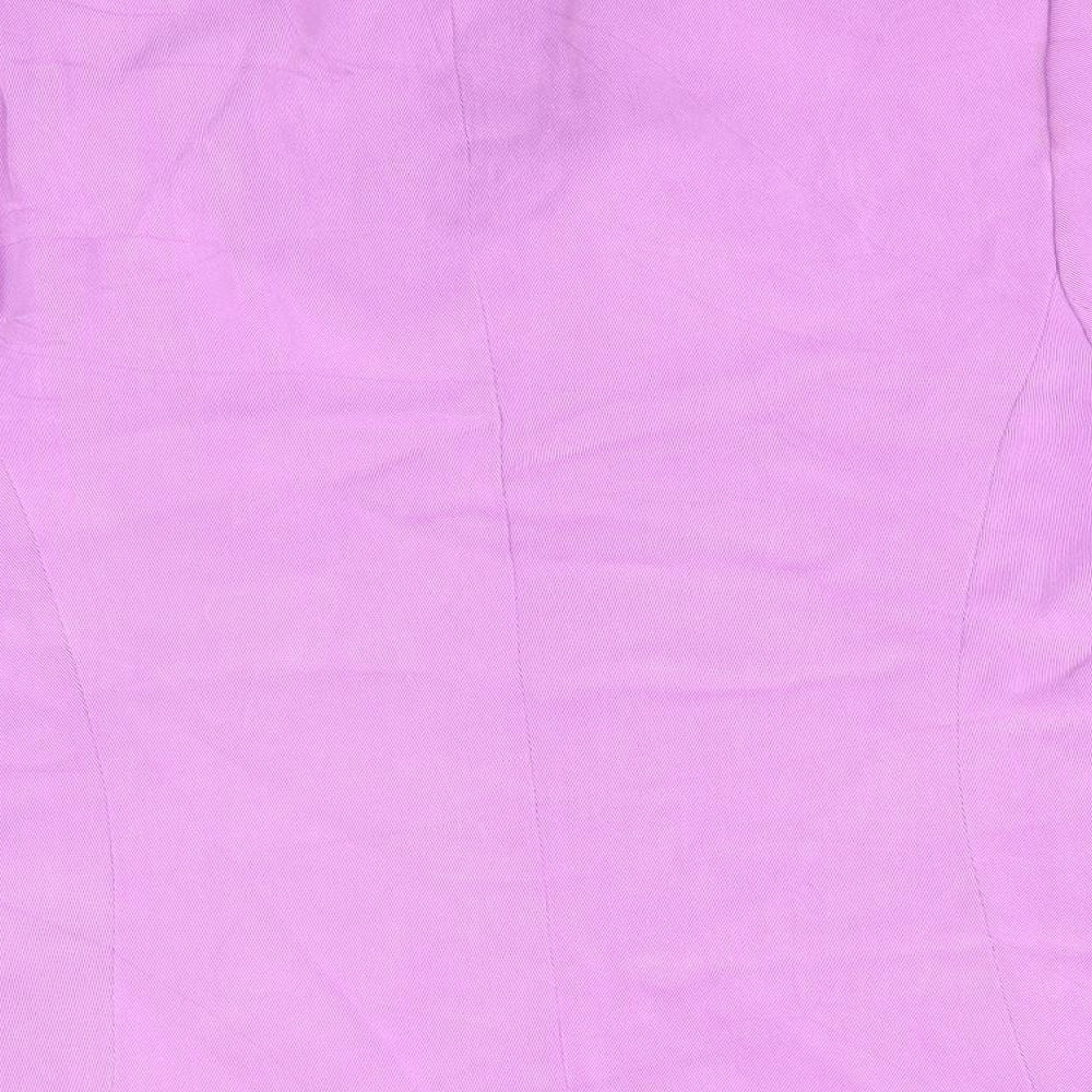 Alexon Womens Purple   Jacket  Size 10  Button - Lilac
