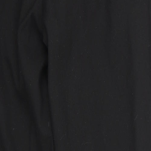 Peacocks Mens Black  Polyester Trousers  Size 28 in L27 in Regular