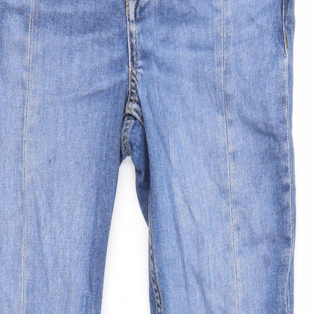 Zara Boys Blue  Cotton Flared Jeans Size 11-12 Years  Regular