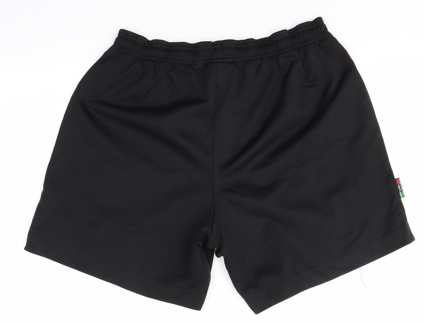 Lotto Mens Black  Polyester Sweat Shorts Size M  Regular