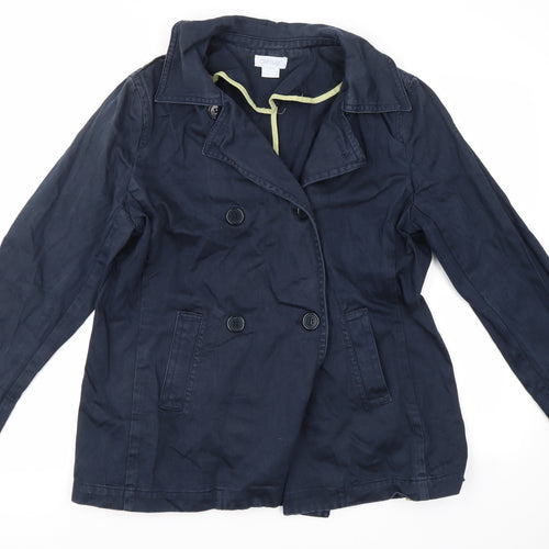 Capture Womens Blue   Jacket Coat Size M