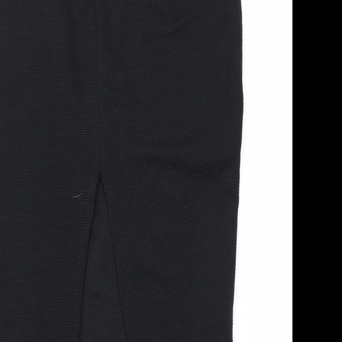 Primark Womens Black  Polyester Straight & Pencil Skirt Size 10