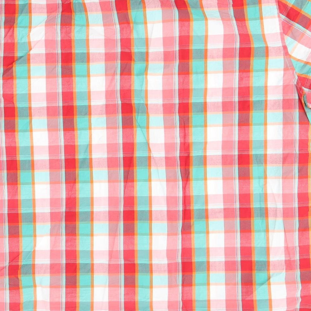Crew Clothing Mens Multicoloured Check Cotton  Button-Up Size 3XL Collared