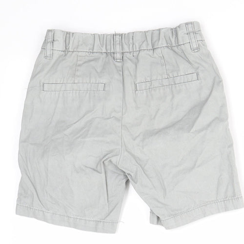 NEXT Boys Grey  100% Cotton Chino Shorts Size 5 Years  Regular