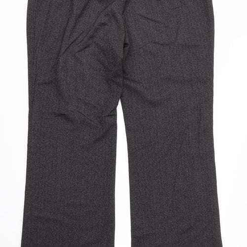 NEXT Womens Grey  Polyester Dress Pants Trousers Size 36 in L32 in Regular