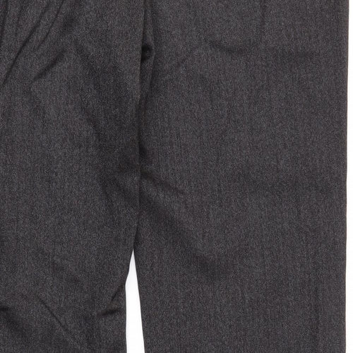 NEXT Womens Grey  Polyester Dress Pants Trousers Size 36 in L32 in Regular
