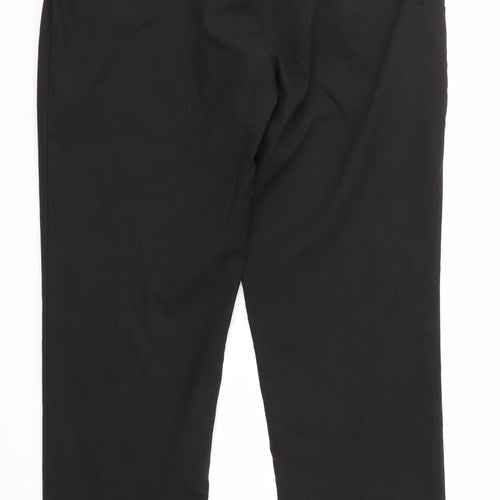 incorporatewear Womens Black  Polyester Dress Pants Trousers Size 10 L26 in Regular