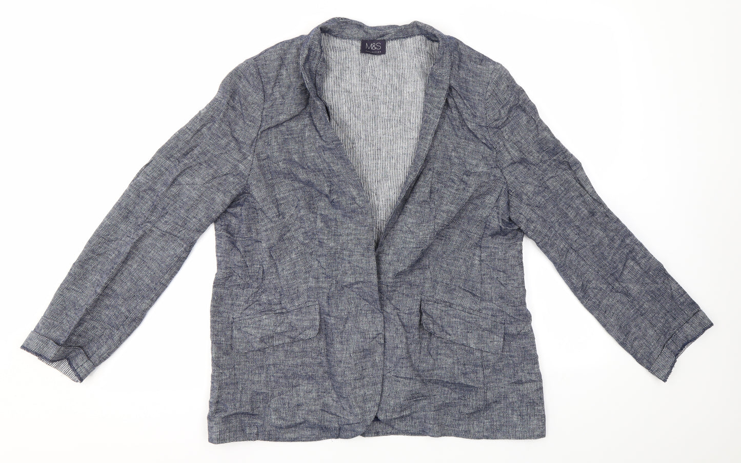 M&S Womens Blue   Jacket  Size 14
