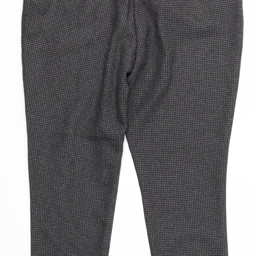 Primark Womens Grey  Polyester Dress Pants Trousers Size 16 L36 in Regular