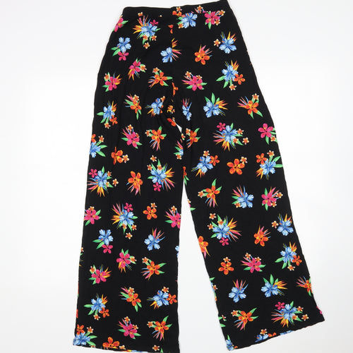 George Womens Multicoloured Floral Viscose Harem Trousers Size 10 L29 in Regular