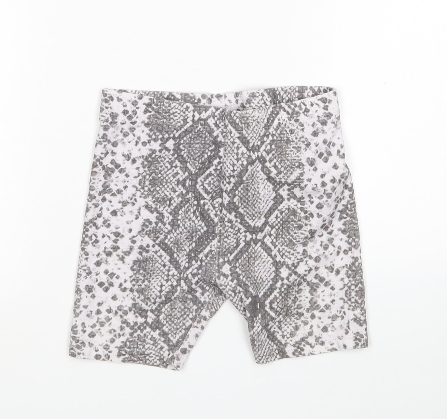 NEXT Girls Multicoloured Animal Print Cotton Biker Shorts Size 7 Years  Regular