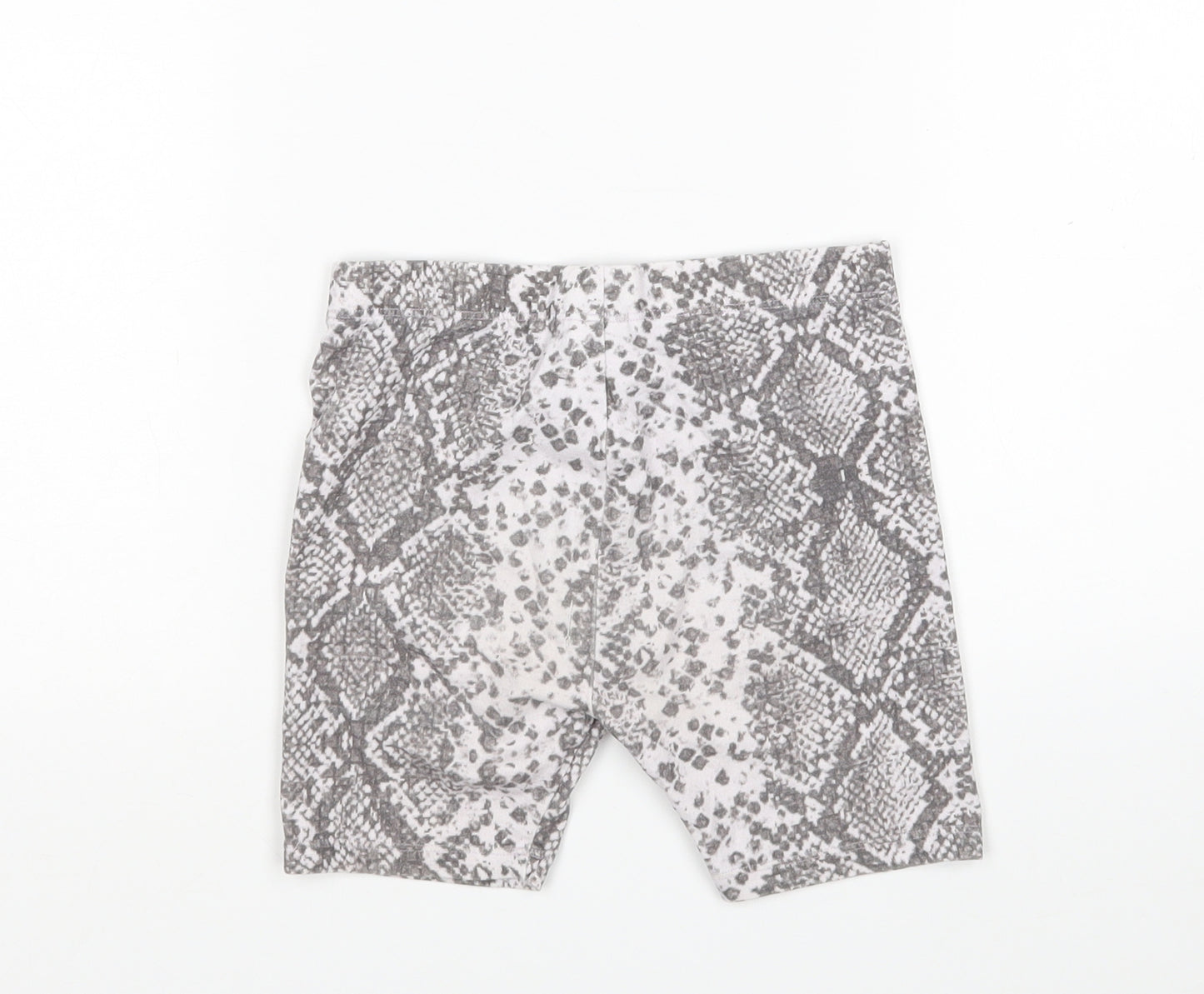NEXT Girls Multicoloured Animal Print Cotton Biker Shorts Size 7 Years  Regular