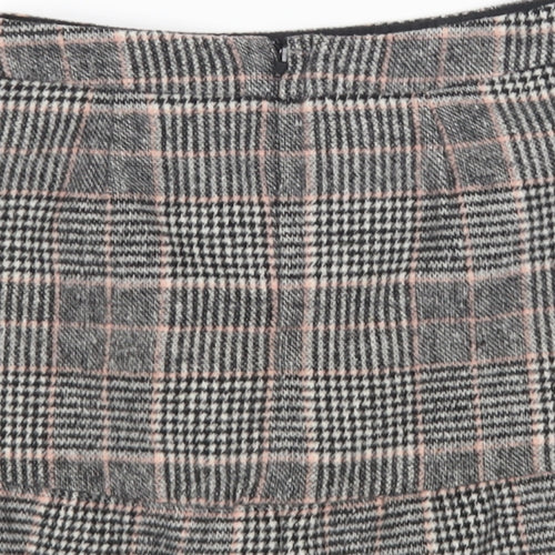 F&F Girls Multicoloured Check Polyester Mini Skirt Size 6-7 Years  Regular