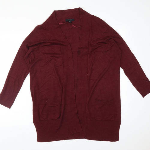 Atmosphere Womens Red    Cardigan Jumper Size 10