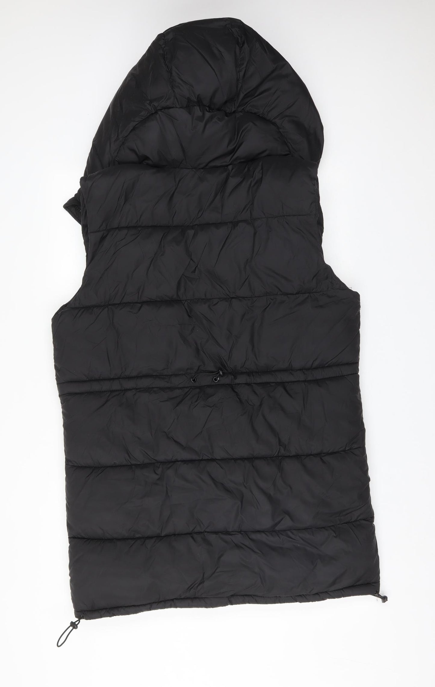 Zara Womens Black   Gilet Coat Size L