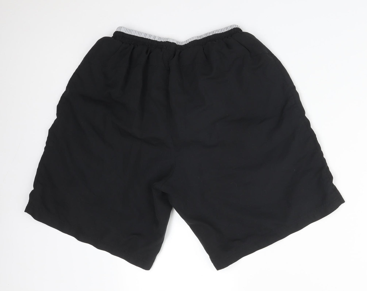 Slazenger Mens Black  Polyester Bermuda Shorts Size M L9 in Regular