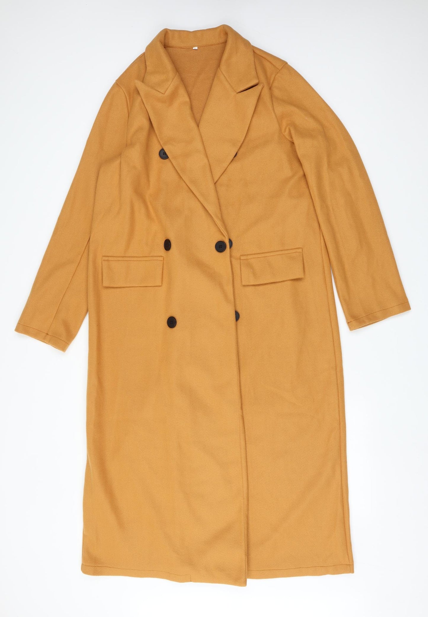 Preworn Womens Brown   Trench Coat Coat Size L