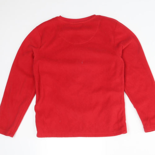 Primark Boys Red Solid Polyester  Pyjama Top Size 8-9 Years   - IRON MAN