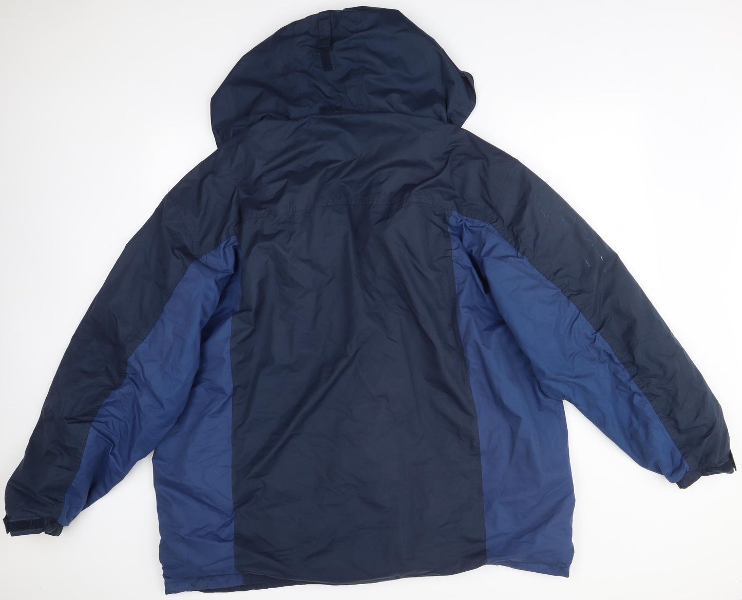Espionage Mens Blue   Overcoat Coat Size 3XL