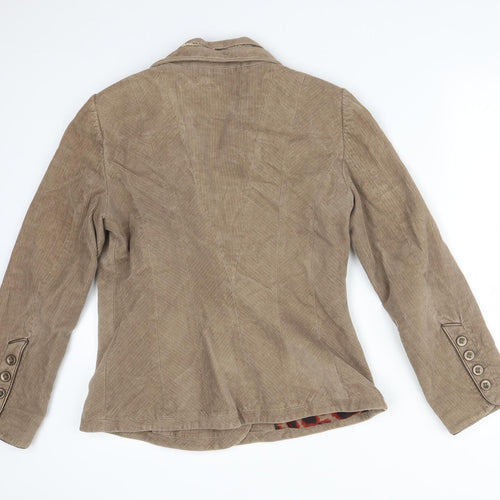 Per Una Womens Brown  Polyester Jacket Suit Jacket Size 10