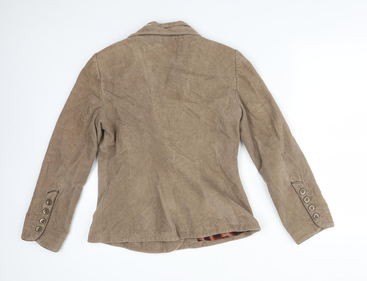 Per Una Womens Brown  Polyester Jacket Suit Jacket Size 10