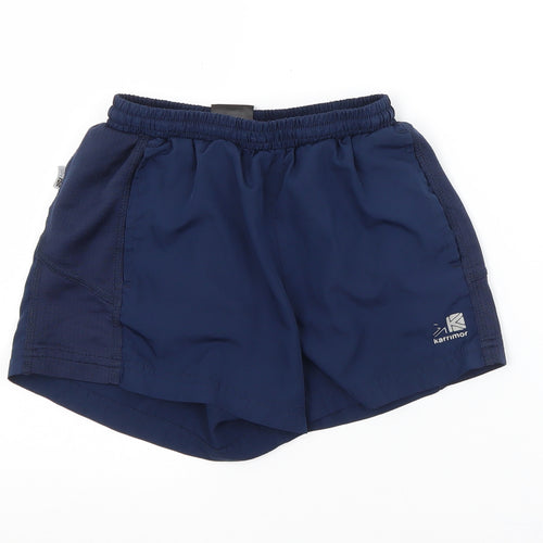 Karrimor Boys Blue  Polyester Sweat Shorts Size 7-8 Years  Regular