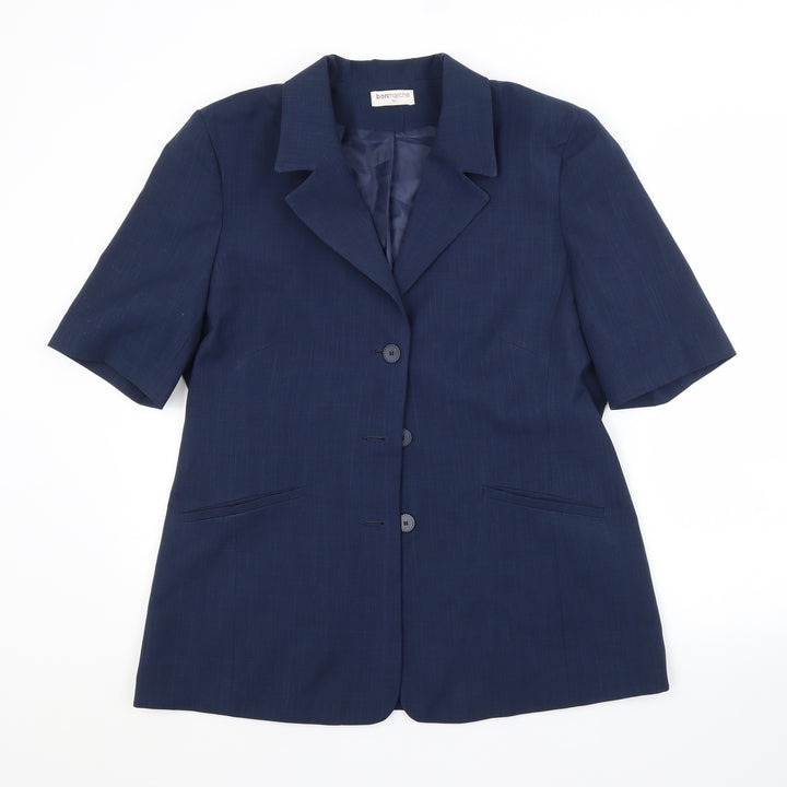 Bonmarché Womens Blue Jacket Blazer Size 14