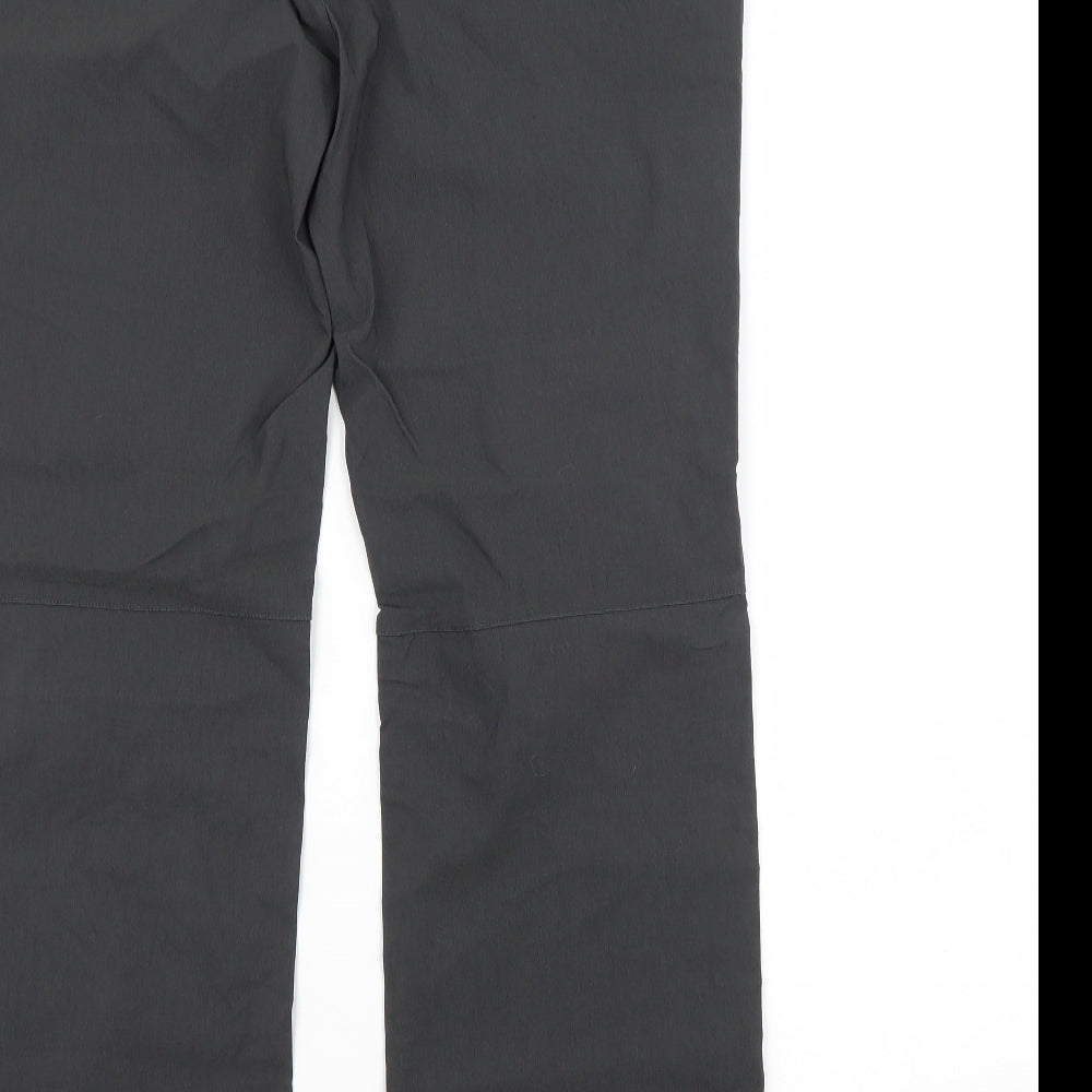 Karrimor Womens Grey  Viscose Cargo Trousers Size 16 L28 in Regular