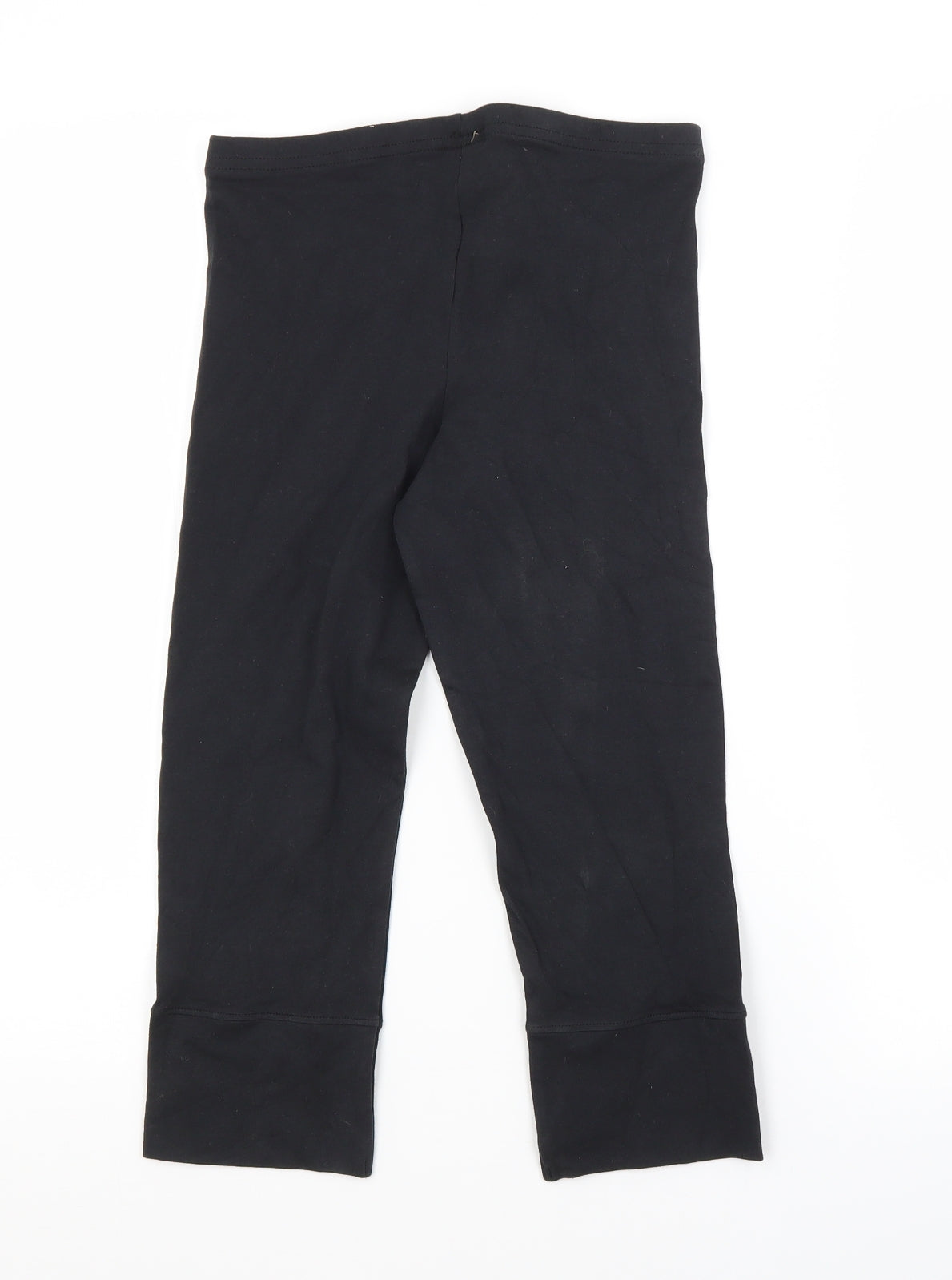 Cherokee Girls Black  Cotton Capri Trousers Size 11-12 Years  Regular