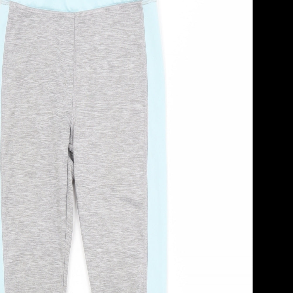 SOULUXE Girls Grey  Polyester Jogger Trousers Size 6-7 Years  Regular